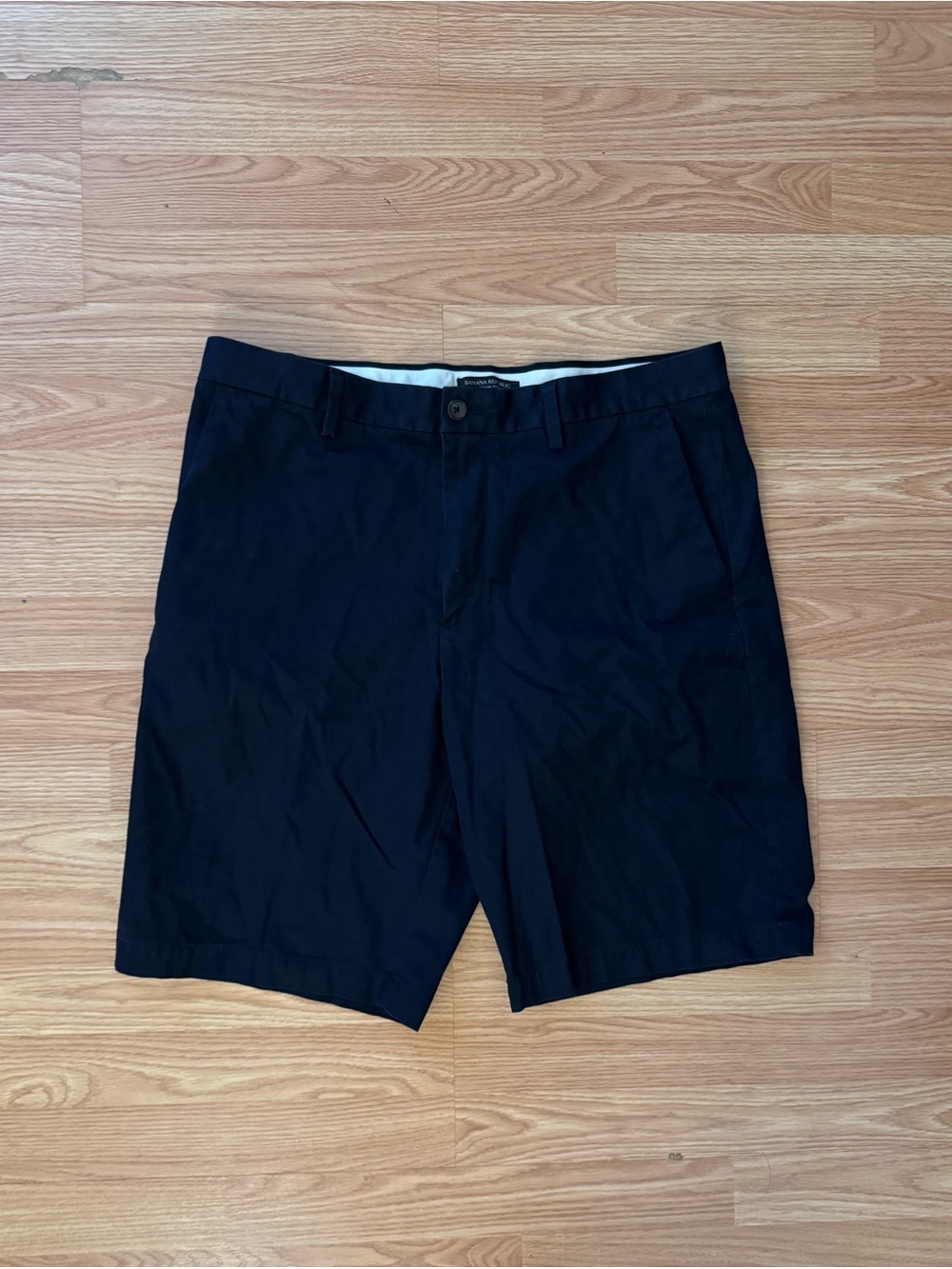 Classic Men's Black Cotton Shorts